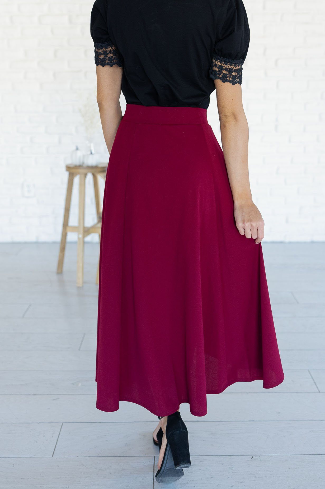 Stand By Our Love Modest Circle Skirt