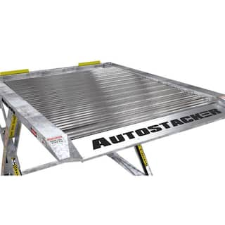 AUTOSTACKER Extra Wide 9.25 ft. Hydraulic Platform Parking Scissor Car Lift with 6000 lbs. Capacity 5175282