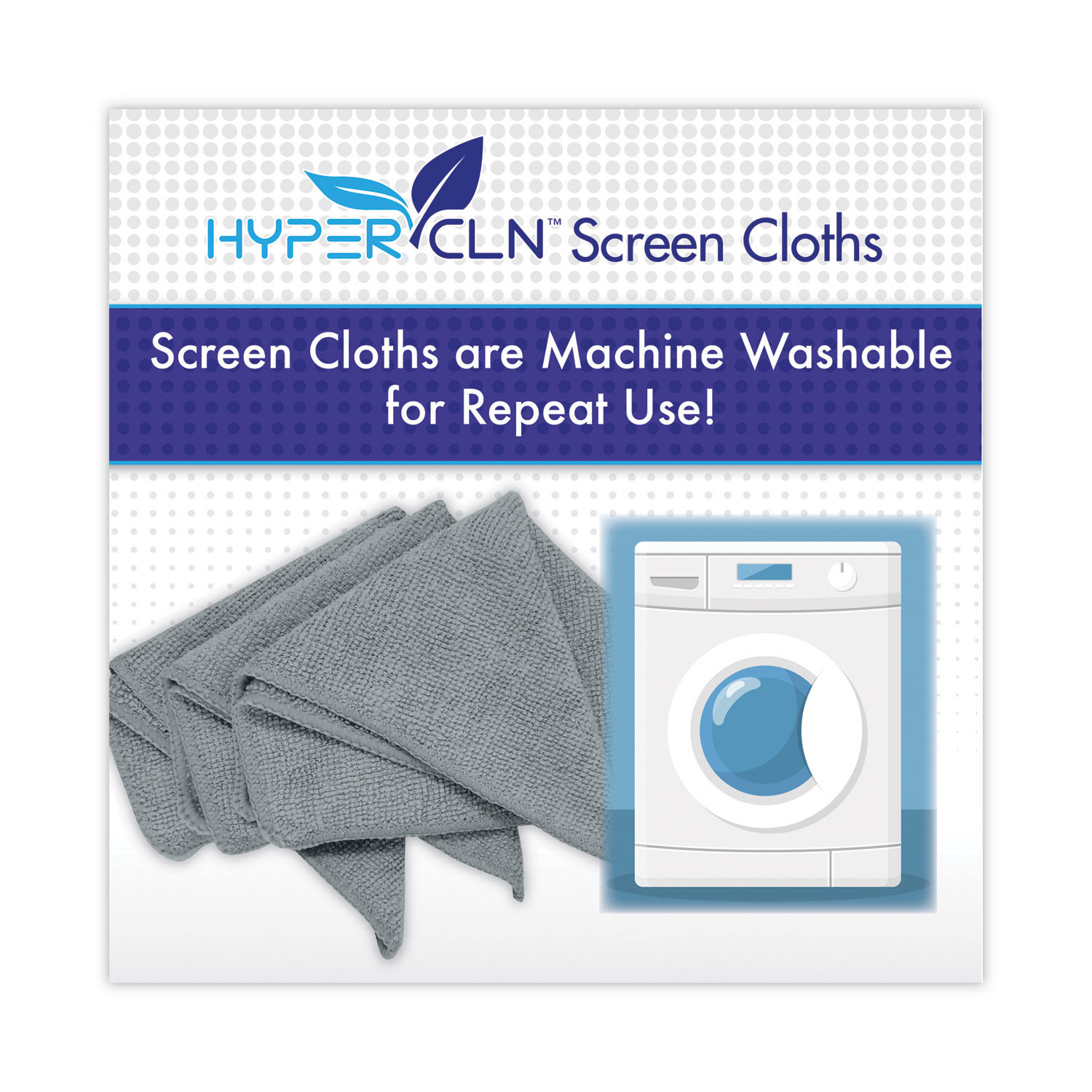 HYPERCLN Screen Cloths by Falconandreg; Safety Products FALHCNCL