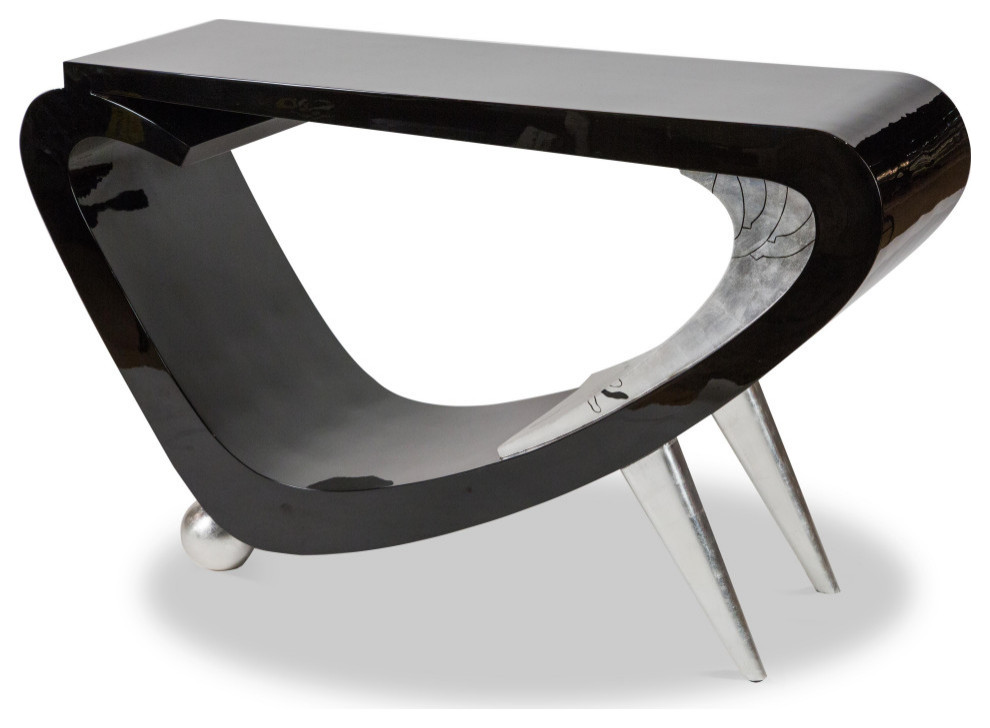 AICO Michael Amini Illusions Console Table   Contemporary   Console Tables   by Michael Amini  Houzz