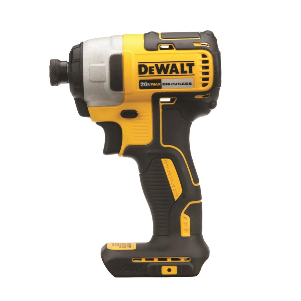 20V MAX* Brushless Cordless 1/4 in. Impact Driver， Bare Tool ;