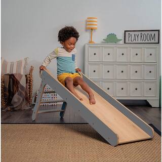 Avenlur Avenlur Holland Indoor Wooden Folding Slide - Gray foldingslide-G