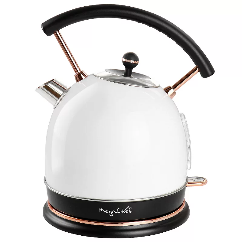 MegaChef 1.8-Liter Half Circle Electric Tea Kettle