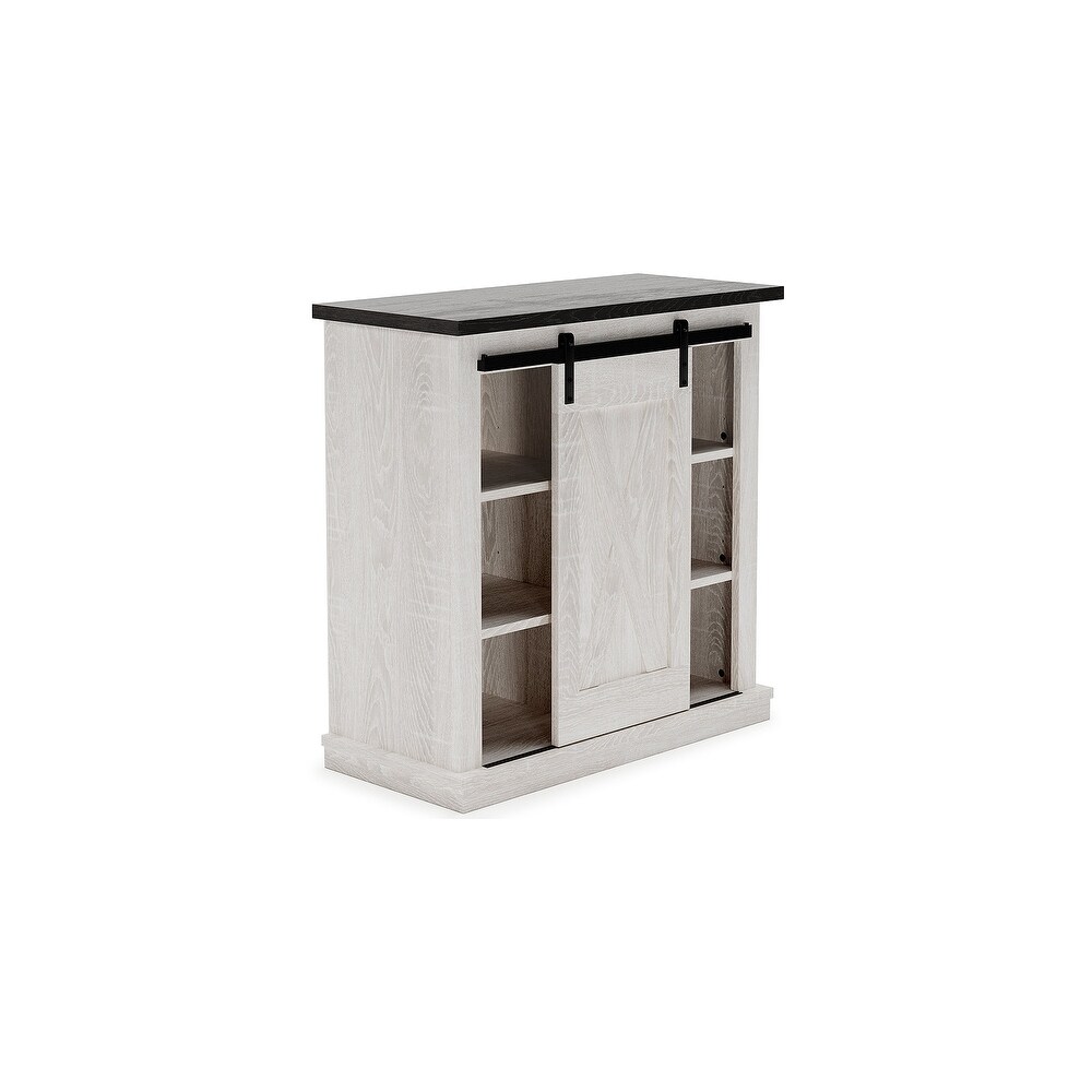Dorrinson Antique White Accent Cabinet   32\