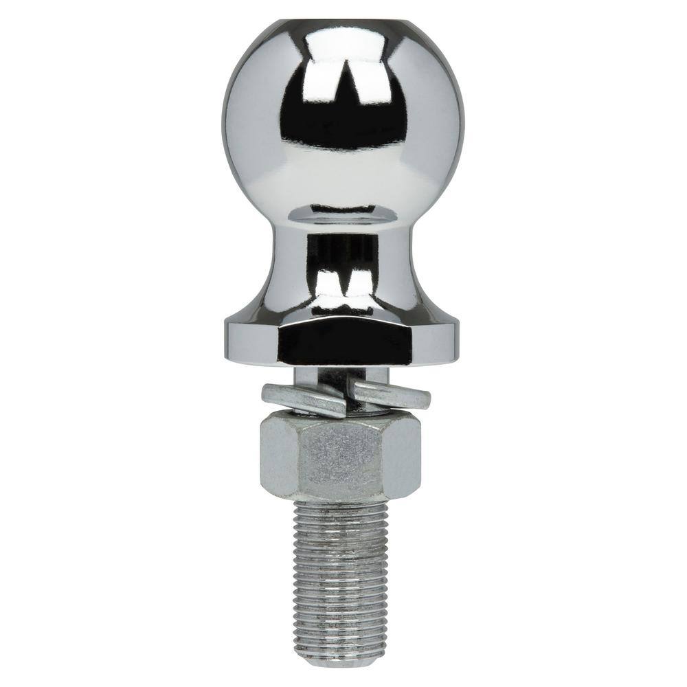 TowSmart Class 1 2000 lb. 1-78 in. Ball Diameter 34 in. Shank Diameter 2-38 in. Shank Length Chrome Trailer Hitch Ball 717