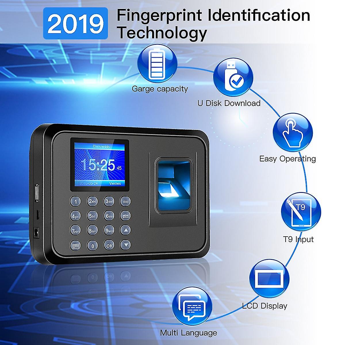 Fingerprint Attendance Machine Intelligent Biometric Fingerprint Time Attendance Machine Time Clock