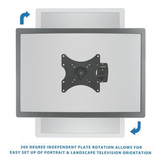 mount-it! Full Motion TV Wall Mount Arm Extension Up to 42 in. Screen Size MI-4151