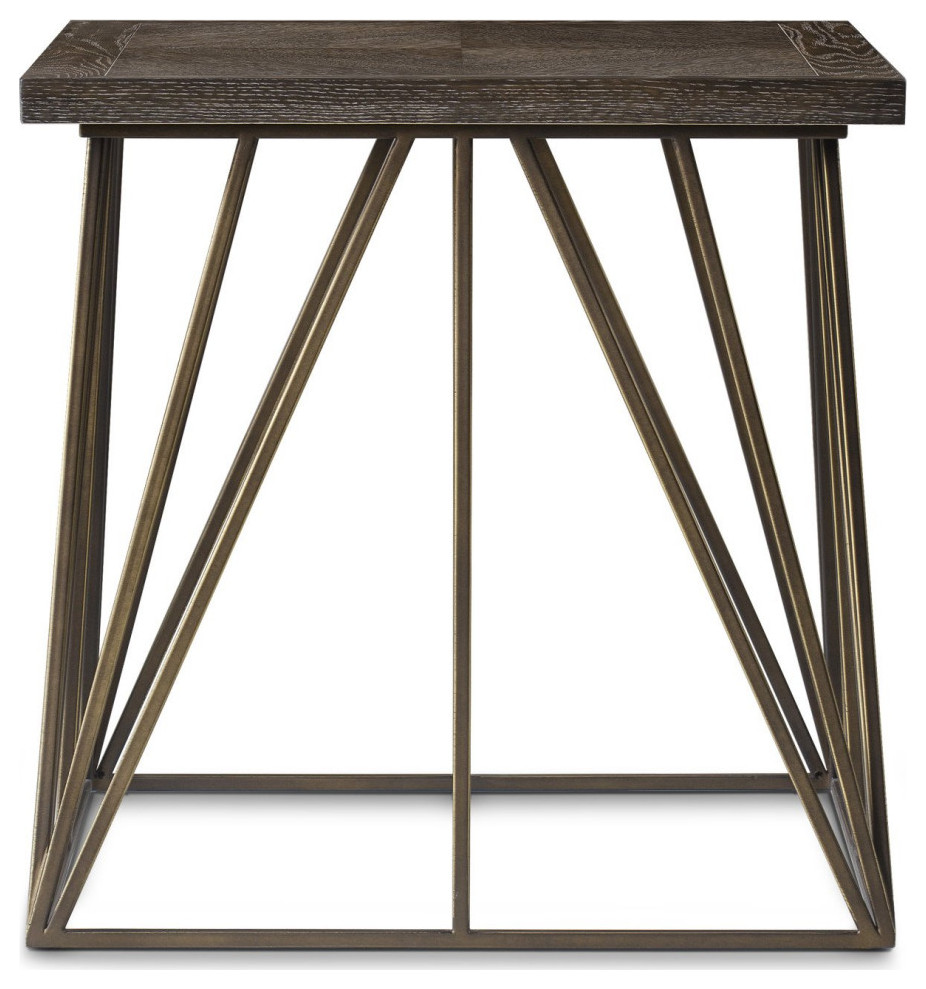 Javadi Side Table Square   Transitional   Side Tables And End Tables   by AED Luxury Home Decor  Houzz