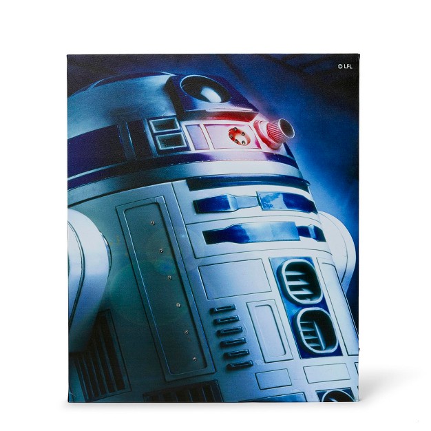 Seven20 Star Wars Illuminated Canvas Art 23 9 x19 9 R2d2