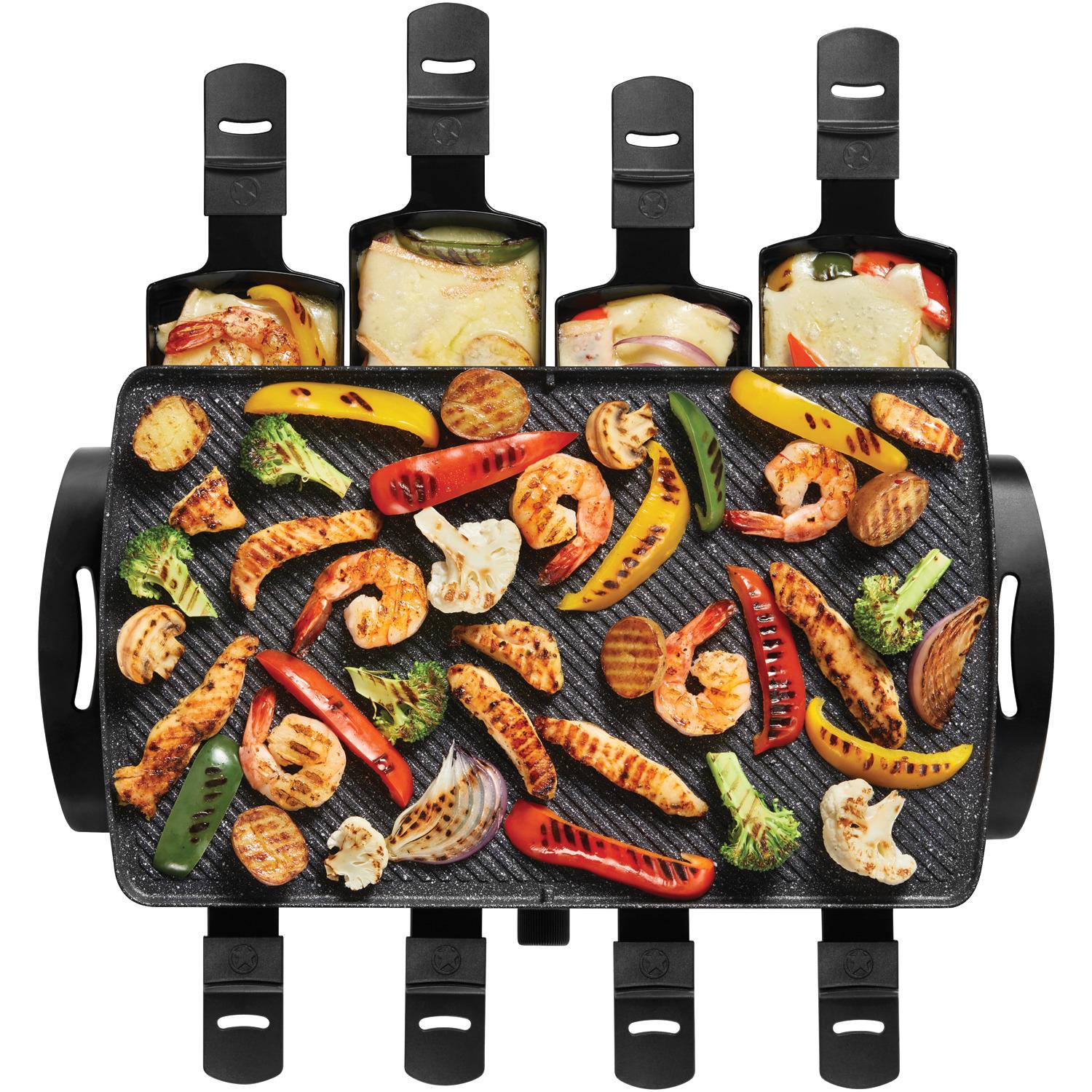 Starfrit 024403-002-0000 The Rock[tm] By Starfrit[r] 024403-002-0000 The Rock[tm] Raclette/party Grill Set