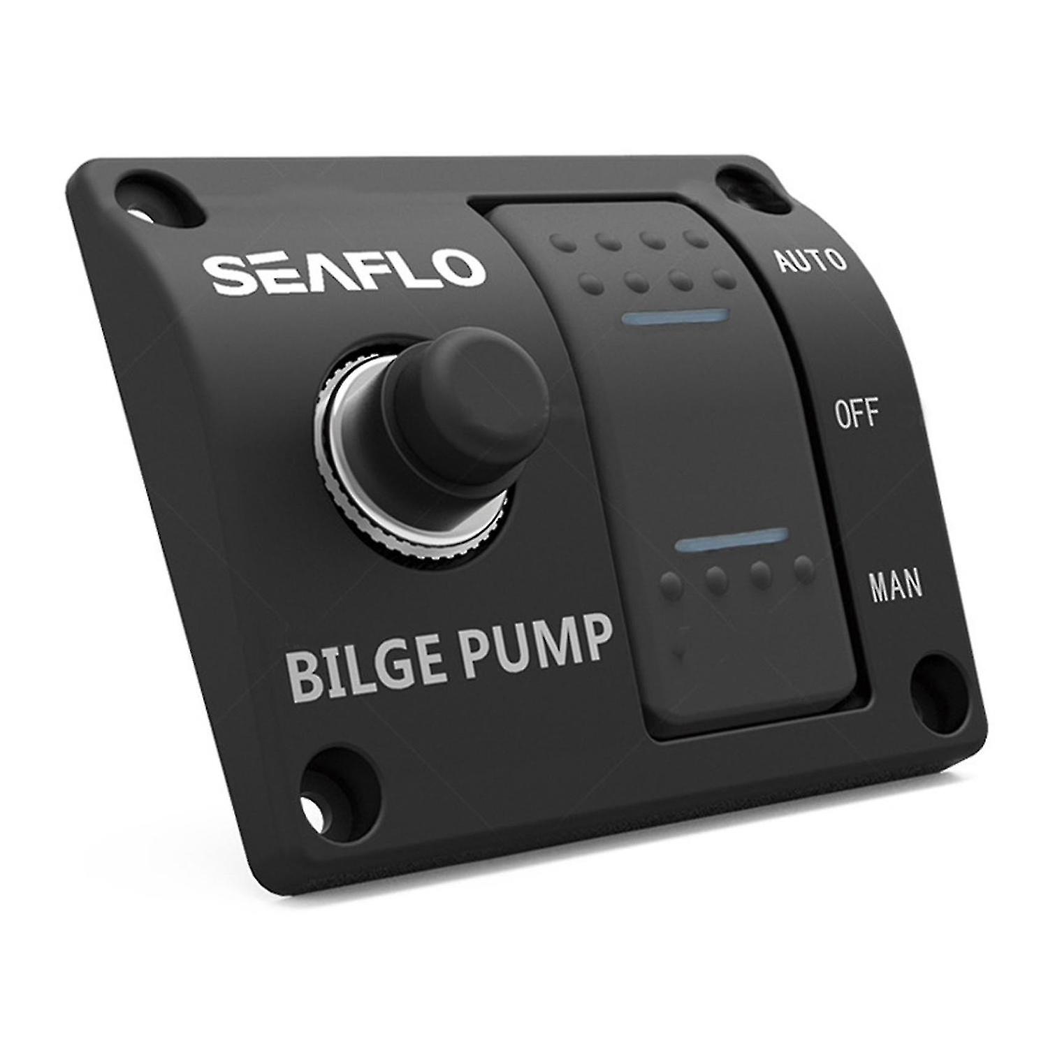 For Bilge Pump Bilge Pump Control Switch Automatic Pump Marine Panel Switch 3-way Switch Panel