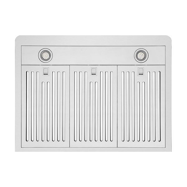 36 in. 500 CFM Ducted Under Cabinet Range Hood in Stainless Steel with Permanent Filters - Delay Shut-off