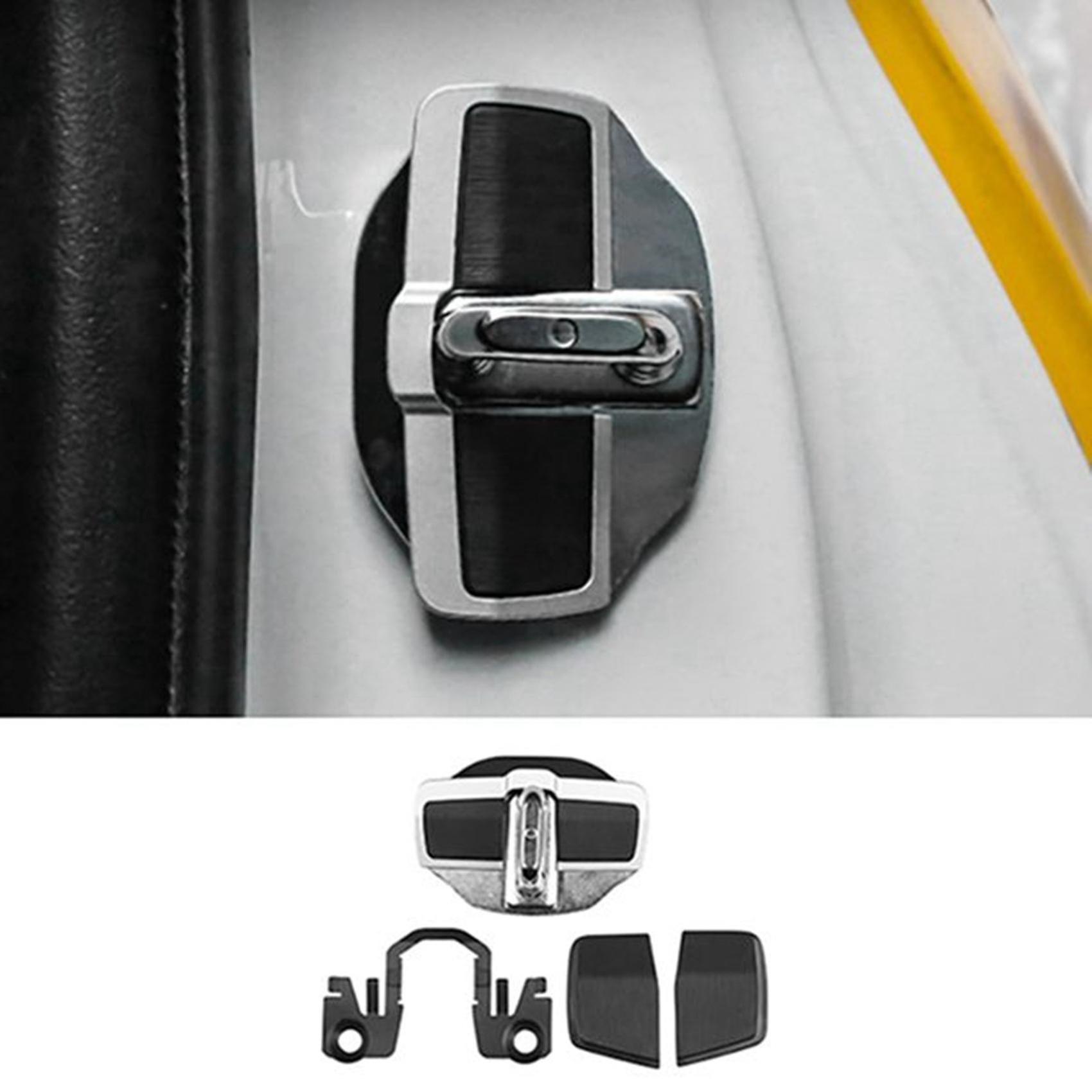 4 Sets Trd Door Stabilizer Door Lock Protector Latches Stopper Covers For Land Cruiser Lc200