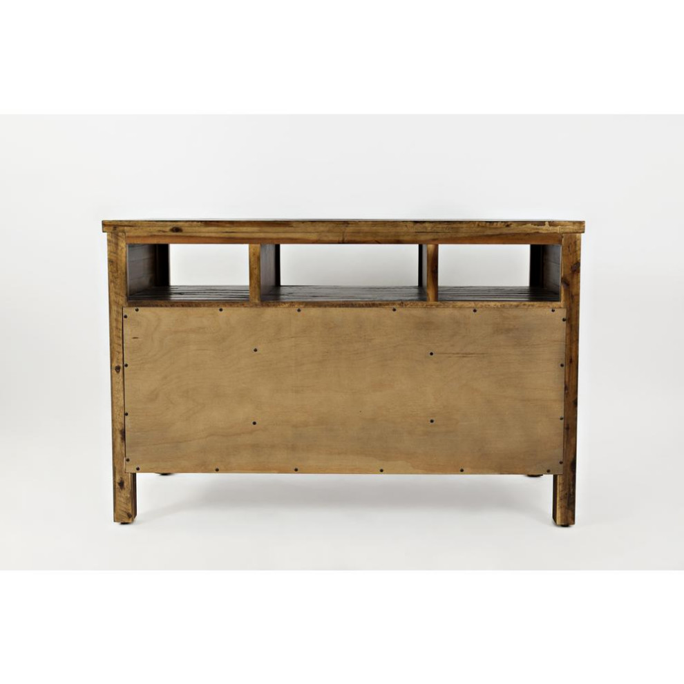 Artisan  x27s Craft 50 Media Console   Dakota Oak   Modern   Media Cabinets   by VirVentures  Houzz