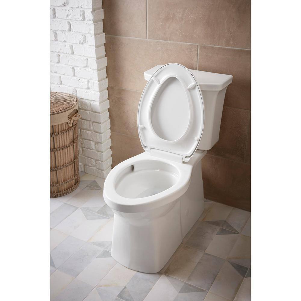 KOHLER Corbelle Comfort Height Revolution 360 12 in. Rough-In 2-Piece 1.28 GPF Single Flush Elongated Toilet in White K-3814-0