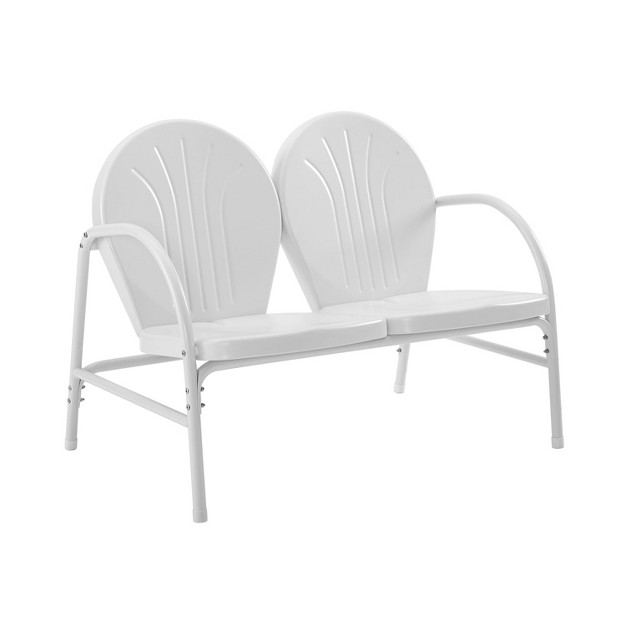 Griffith Outdoor Loveseat White Crosley