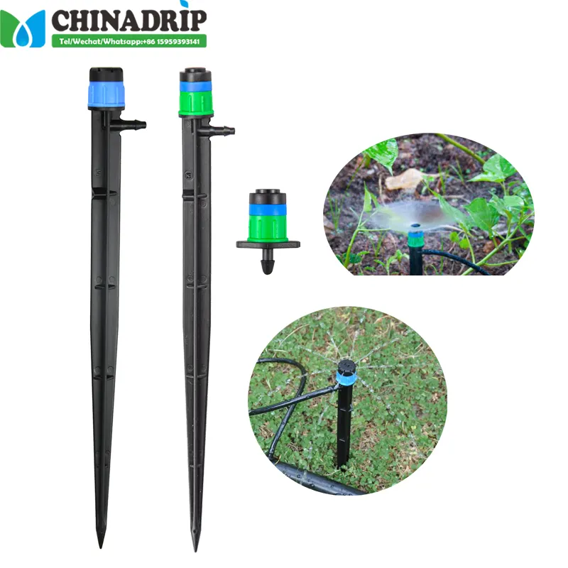 Chinadrip sprinkler irrigation systems PC bubbler and full circle pc sprayer with stable flow 35L 55L