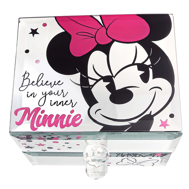 Disney's Minnie Mouse Mirror Jewelry Box