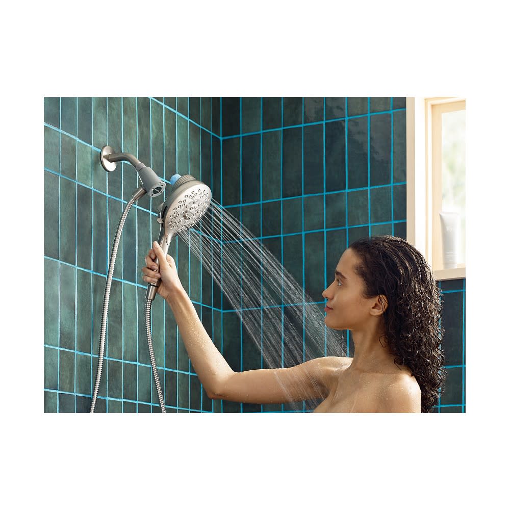 Moen Spot Resist Nickel Aromatherapy Handshower with INLY Capsule