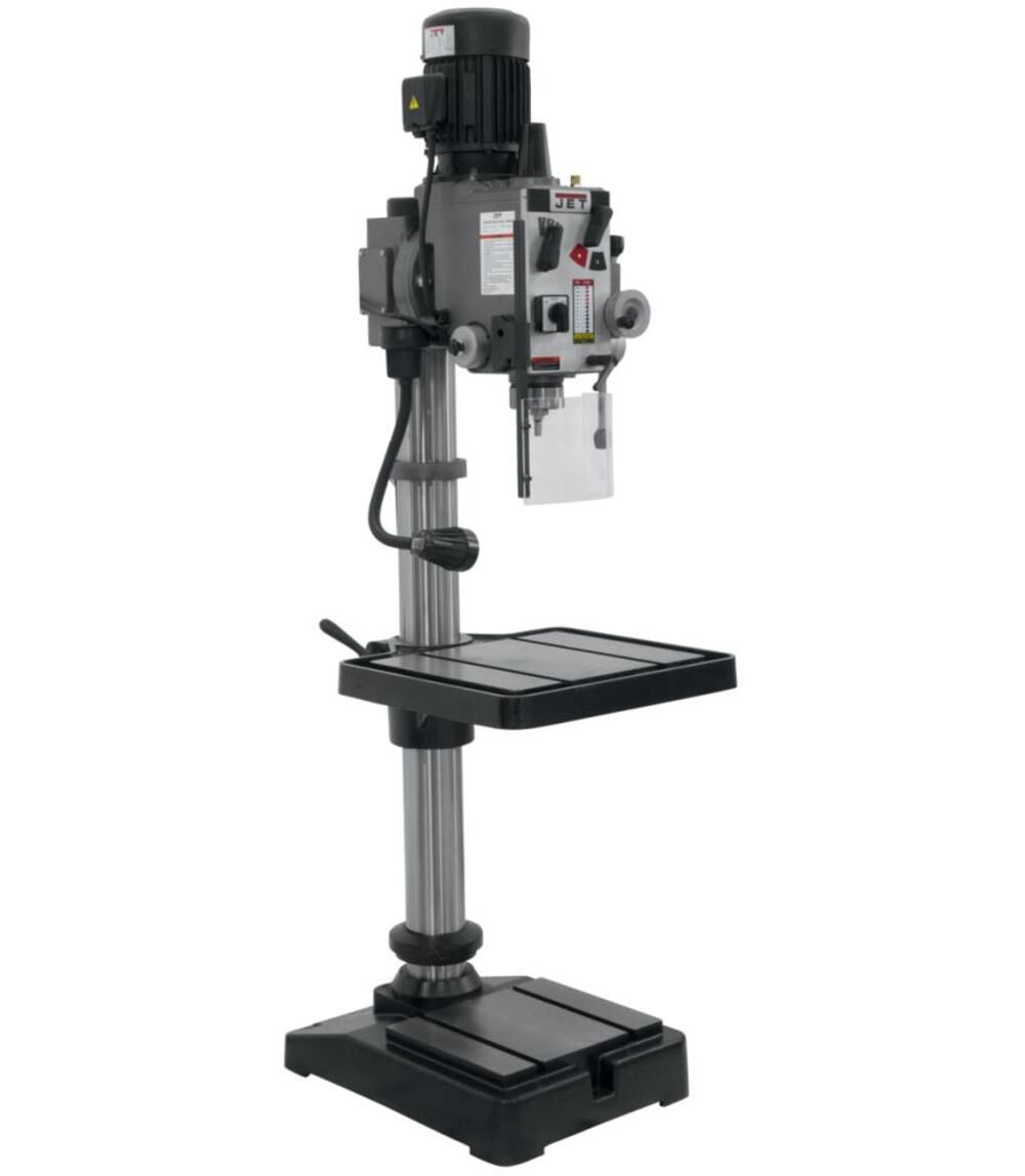 JET GHD-20PF Drill Press with Power Down Feed 1 1/4