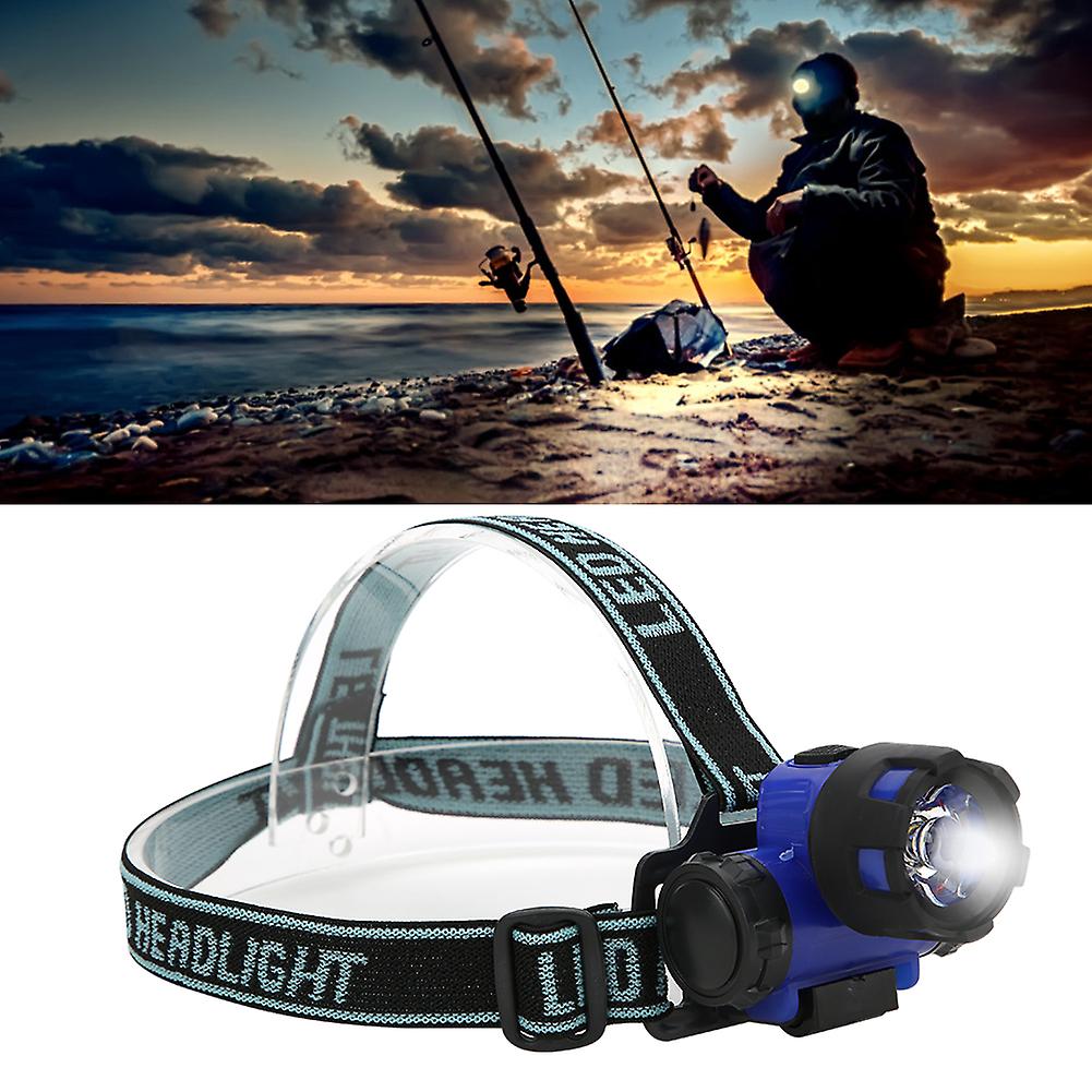 Outdoor Super Bright Lightweight Led Headlamp Fishing Hunting Strong Head Light For Family