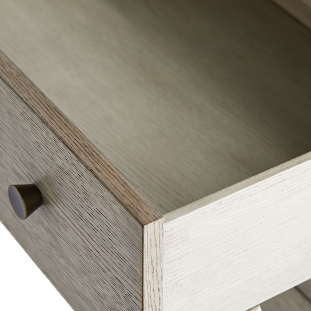 Jobe Chest  Smoke  Oak  Square  30 quotW (5642 3MNN1)   Midcentury   Accent Chests And Cabinets   by Lighting Reimagined  Houzz