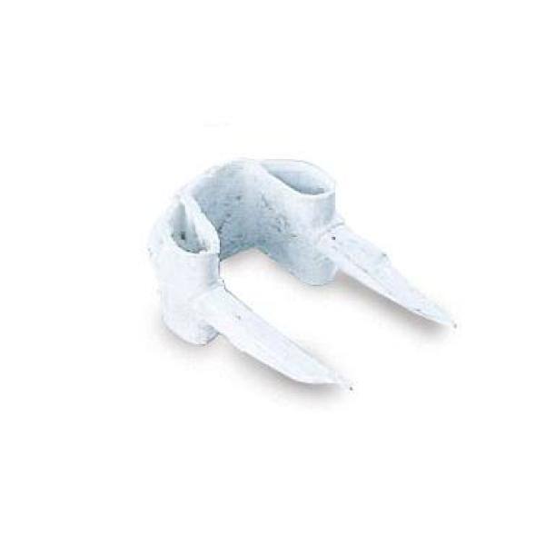 Gardner Bender 18 in. White Fiber-Insulated Steel Staples (40-Pack) MSW-1540