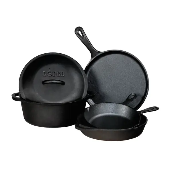 Lodge 5-Piece Cast Iron Set