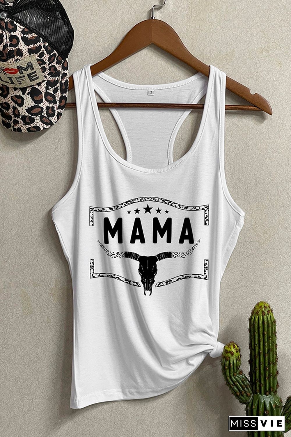 Mama Sleeveless Tank Top