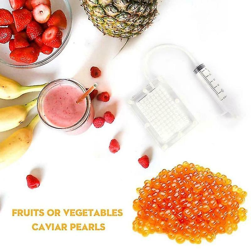 Caviar Maker Set 100-hole Maker Molecular Gourmet Tools Home Kitchen Supplies