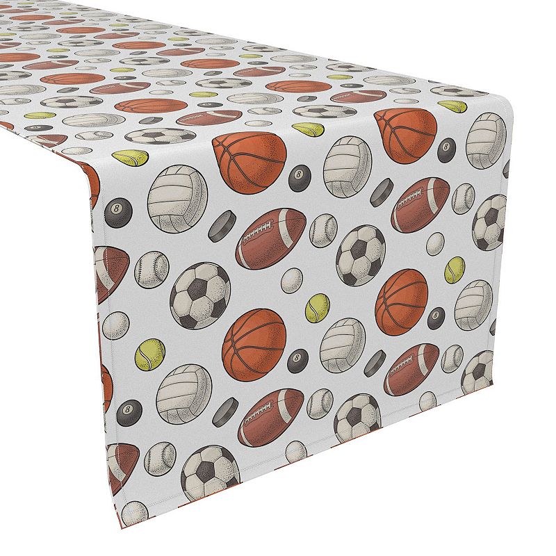 Table Runner， 100% Cotton， 16x108， Athletics