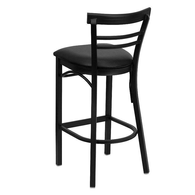 Flash Furniture HERCULES Series Ladder Back Bar Stool