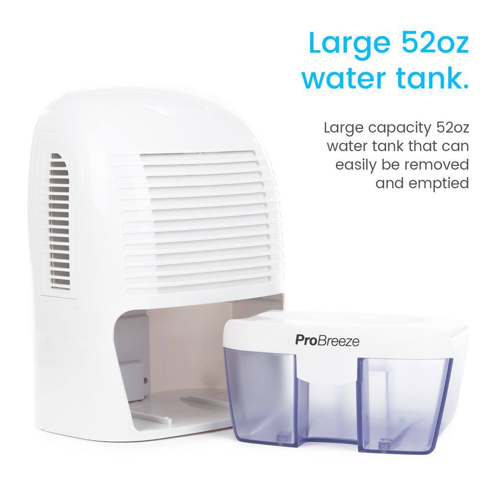 Pro Breeze 0.9-Pint Bucket Dehumidifier PB-03-US