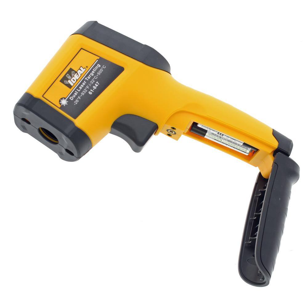 IDEAL 12:1 Infrared Dual Laser Thermometer 61-847