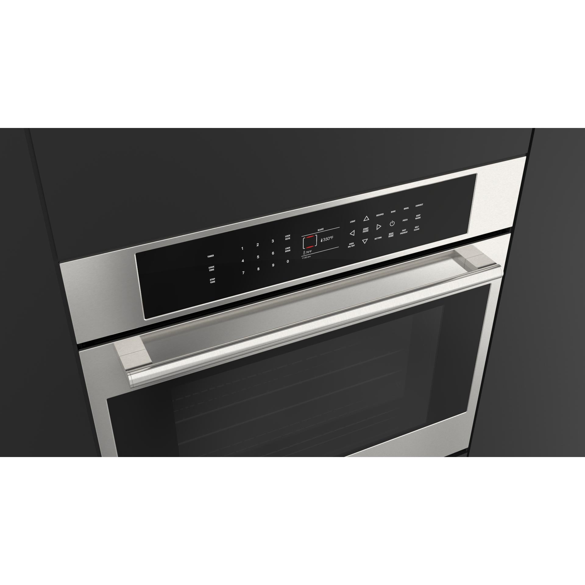 Fulgor Milano 30-inch, 4.4 cu.ft. Built-in Single Wall Oven with Convection Technology F7SP30S1