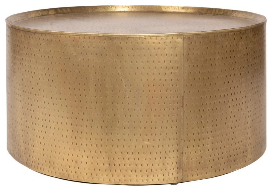 Carson Coffee Table  Gold   Contemporary   Coffee Tables   by V.S.D Furniture  Houzz