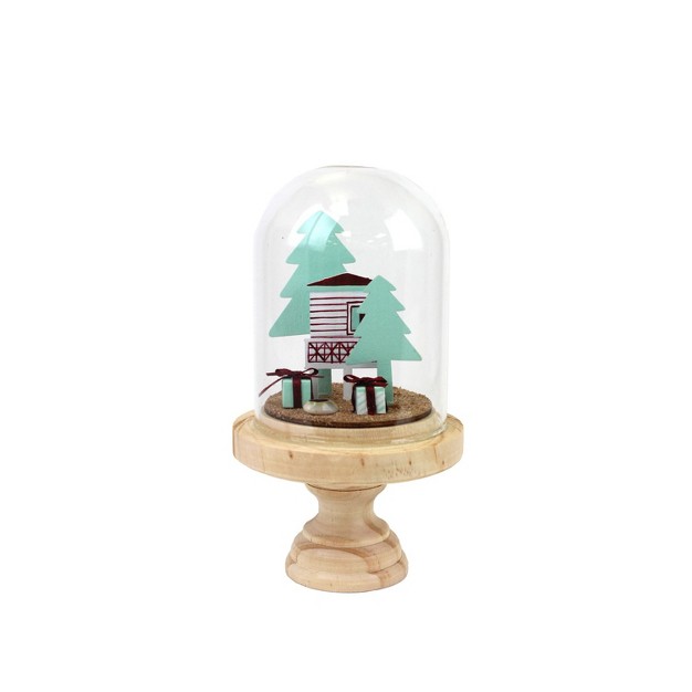 Beachcombers Wood With Glass Dome Beach Hut amp Gifts