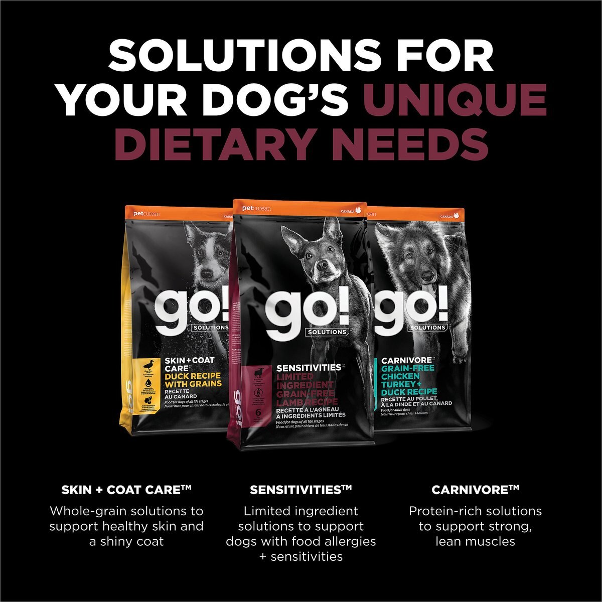 Go! SENSITIVITIES Limited Ingredient Lamb Grain-Free Dry Dog Food