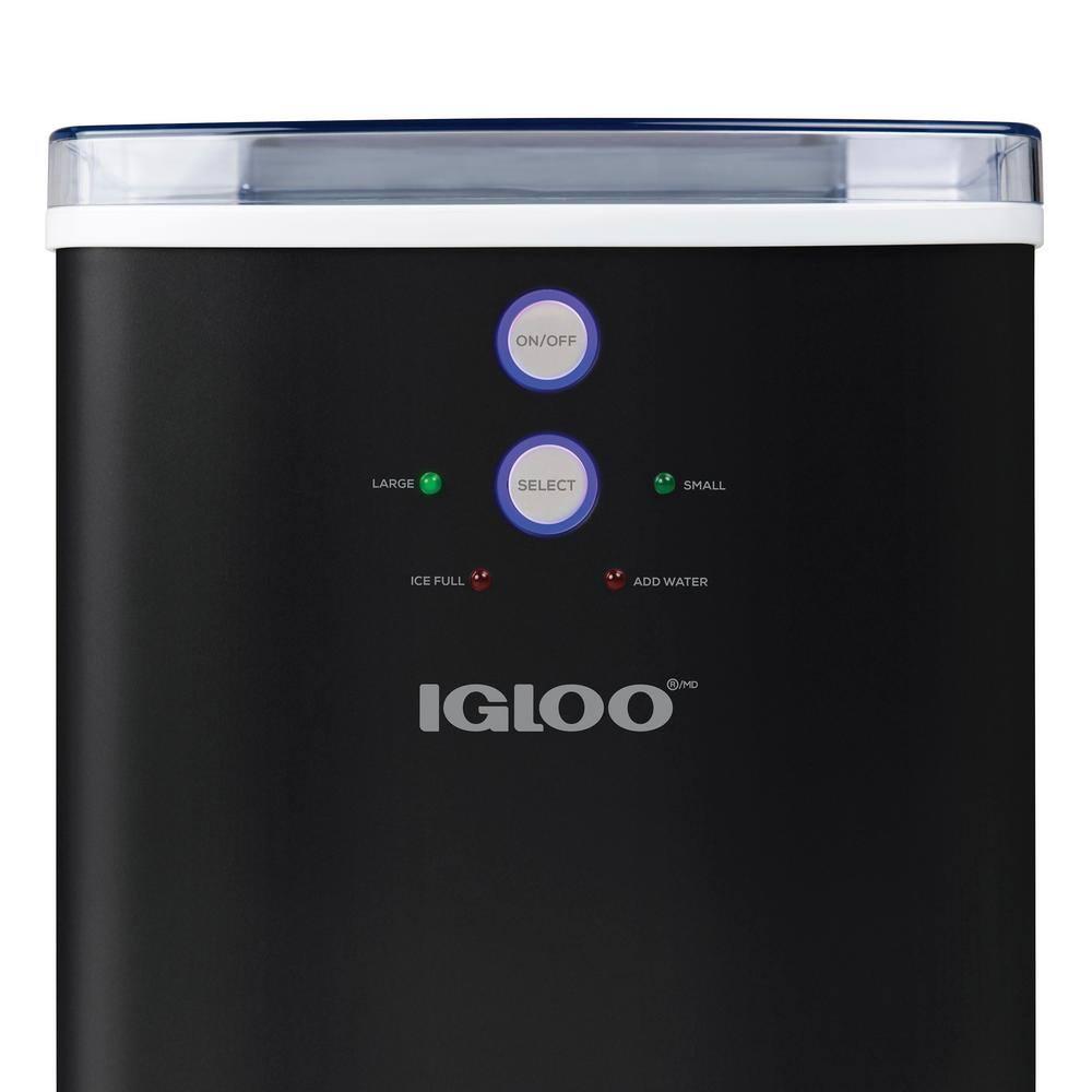 IGLOO 33 lb Portable Ice Maker in Black