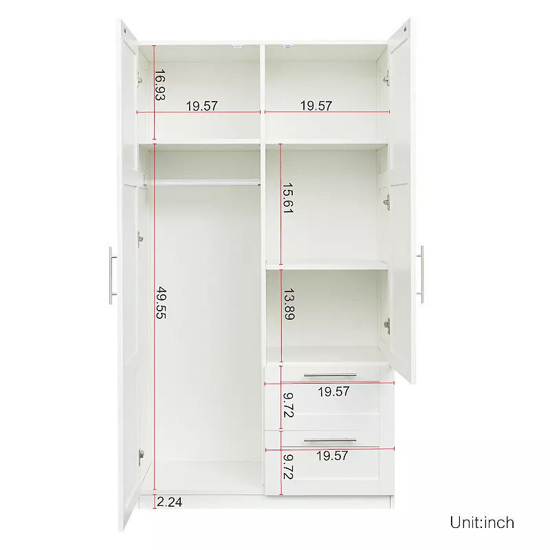 F.C Design High wardrobe and kitchen cabinet