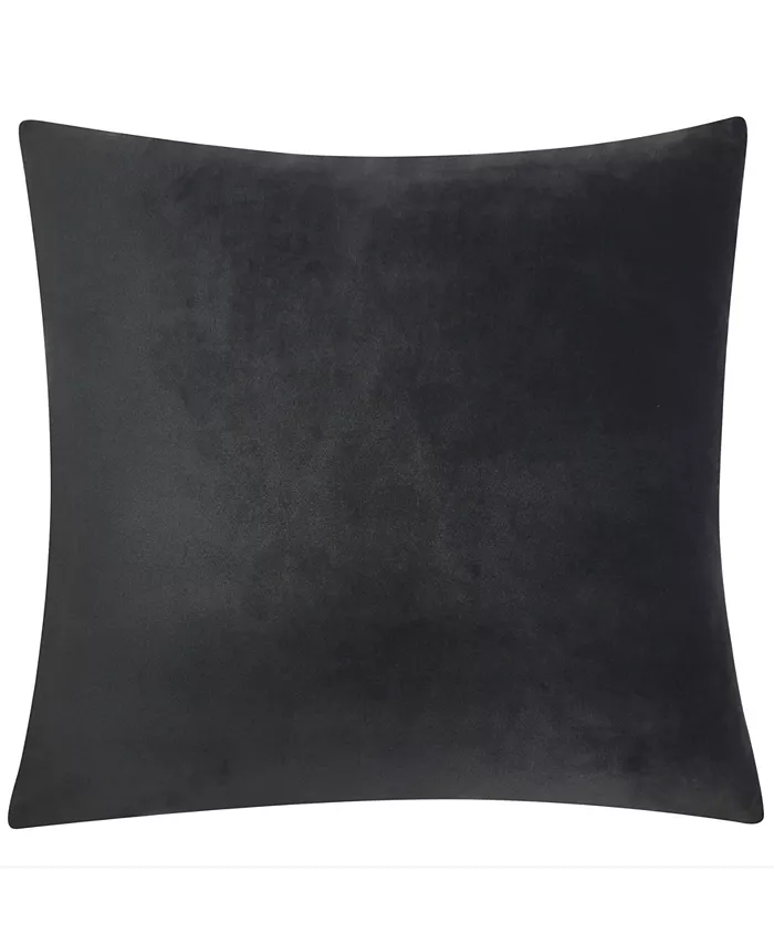 Edie@Home Velvet Beaded 'Virgo' Decorative Pillow， 18 x 18