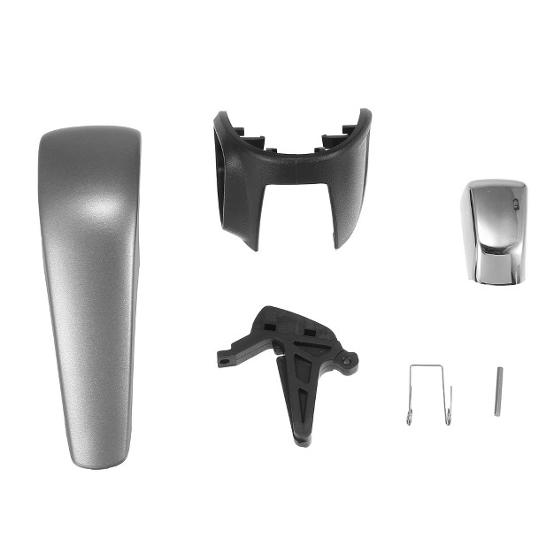 Unique Bargains Transmission Shifter Knob Kit For Chevrolet Aveo 2012 2016 Silver Tone 1pc