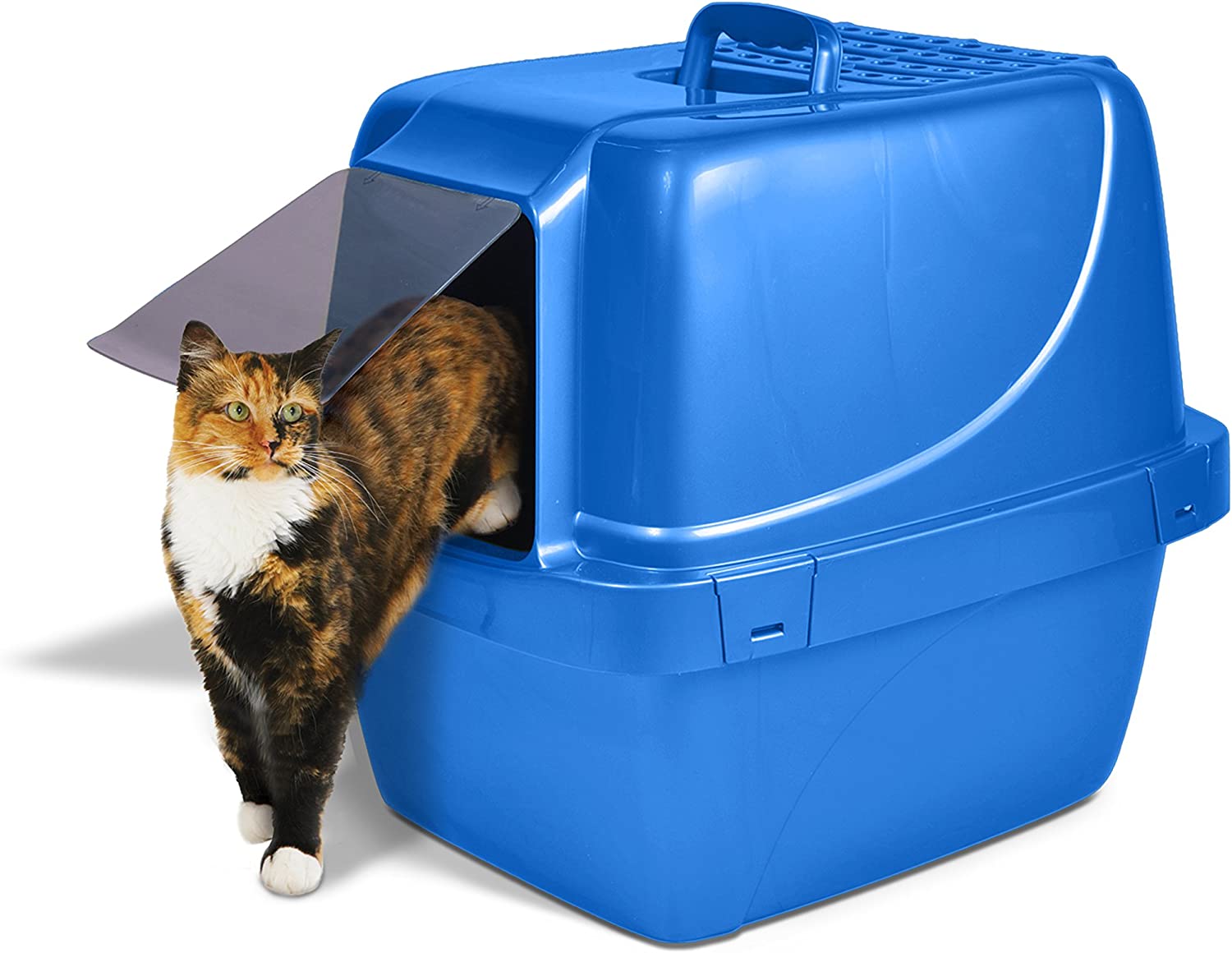 Van Ness CP77 Enclosed Sifting Cat Pan/Litter Box， Extra Large (225026)