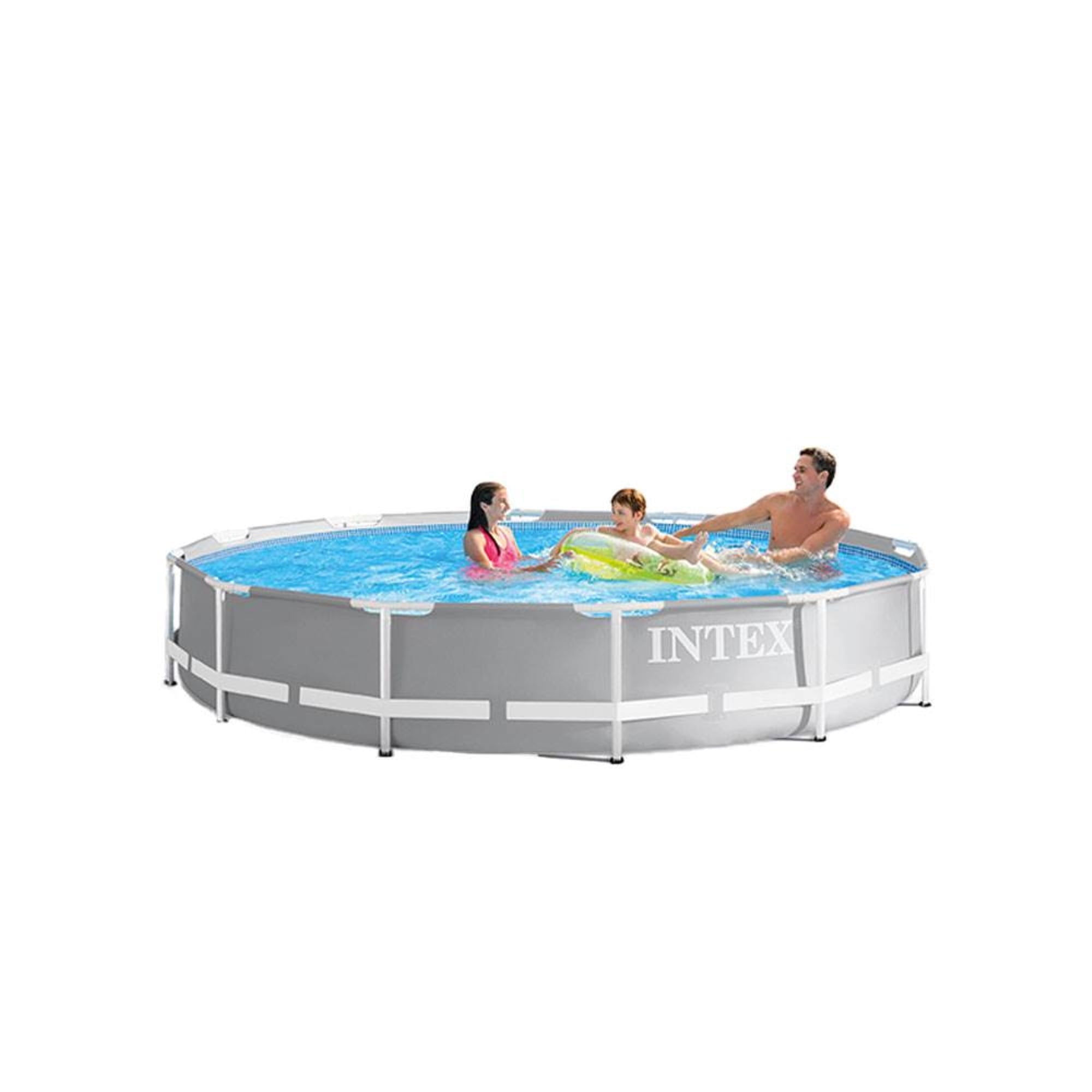 Intex 26711EH 12' x 30" FrameSwimming Pool w/ Pump & Chlorine Tabs. 50 Lbs