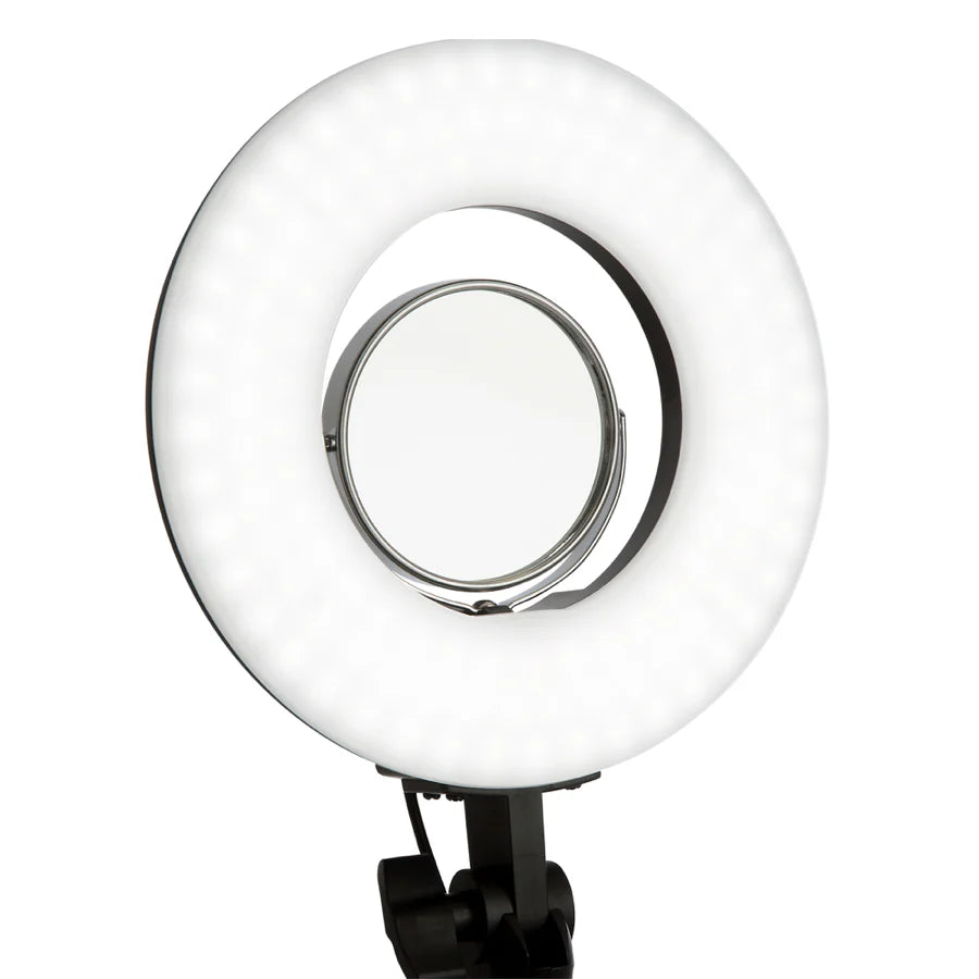 IVLR-LEDRING006-BLK | 8-inch Desktop Studio Ring Light