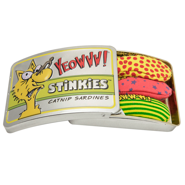 Yeowww! Tin Of Stinkies Catnip Cat Toy