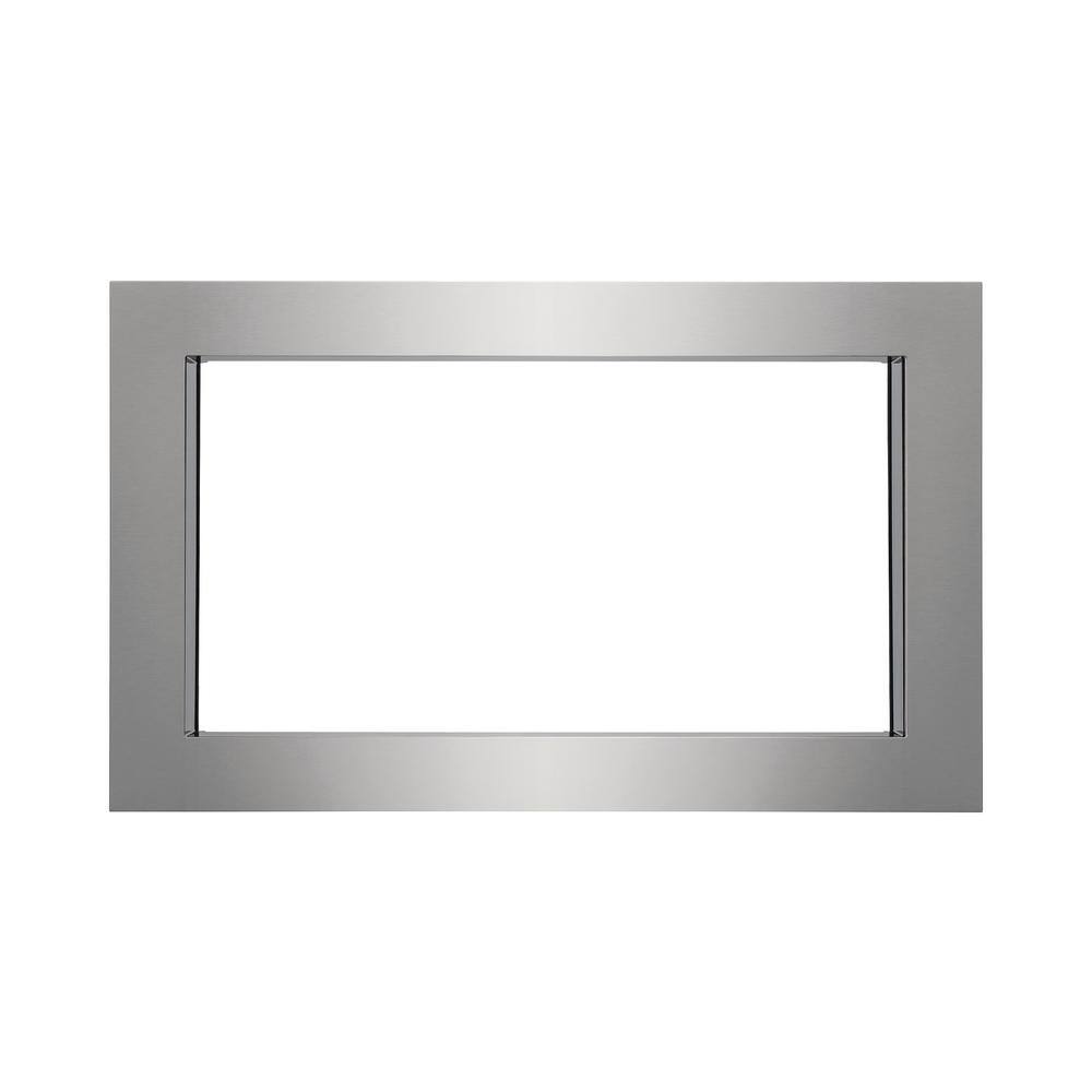 FRIGIDAIRE GALLERY 30 in. Trim Kit for Built-In Microwave Oven in Stainless Steel GMTK3068AF