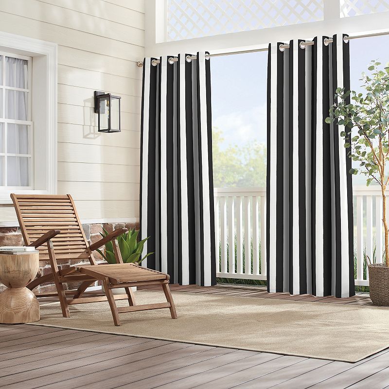 Sunbrella Cabana Indoor/Outdoor Classic Grommet Window Curtain