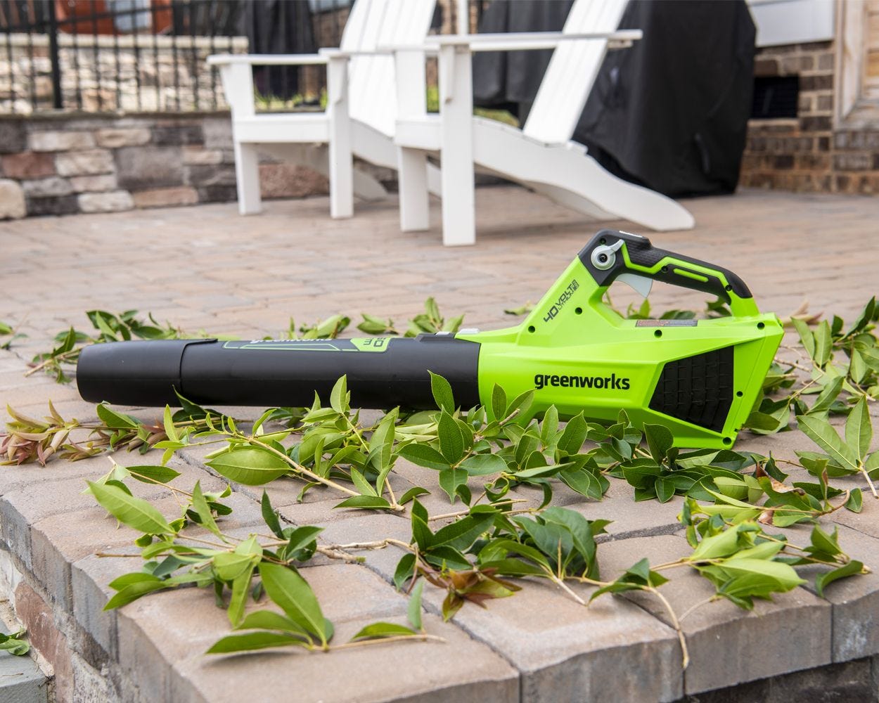 40V 450 CFM Axial Leaf Blower  Battery | Greenworks Tools