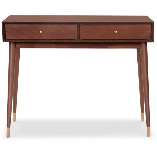 Adore Decor Sutton Walnut Brown Mid-Century Modern Table